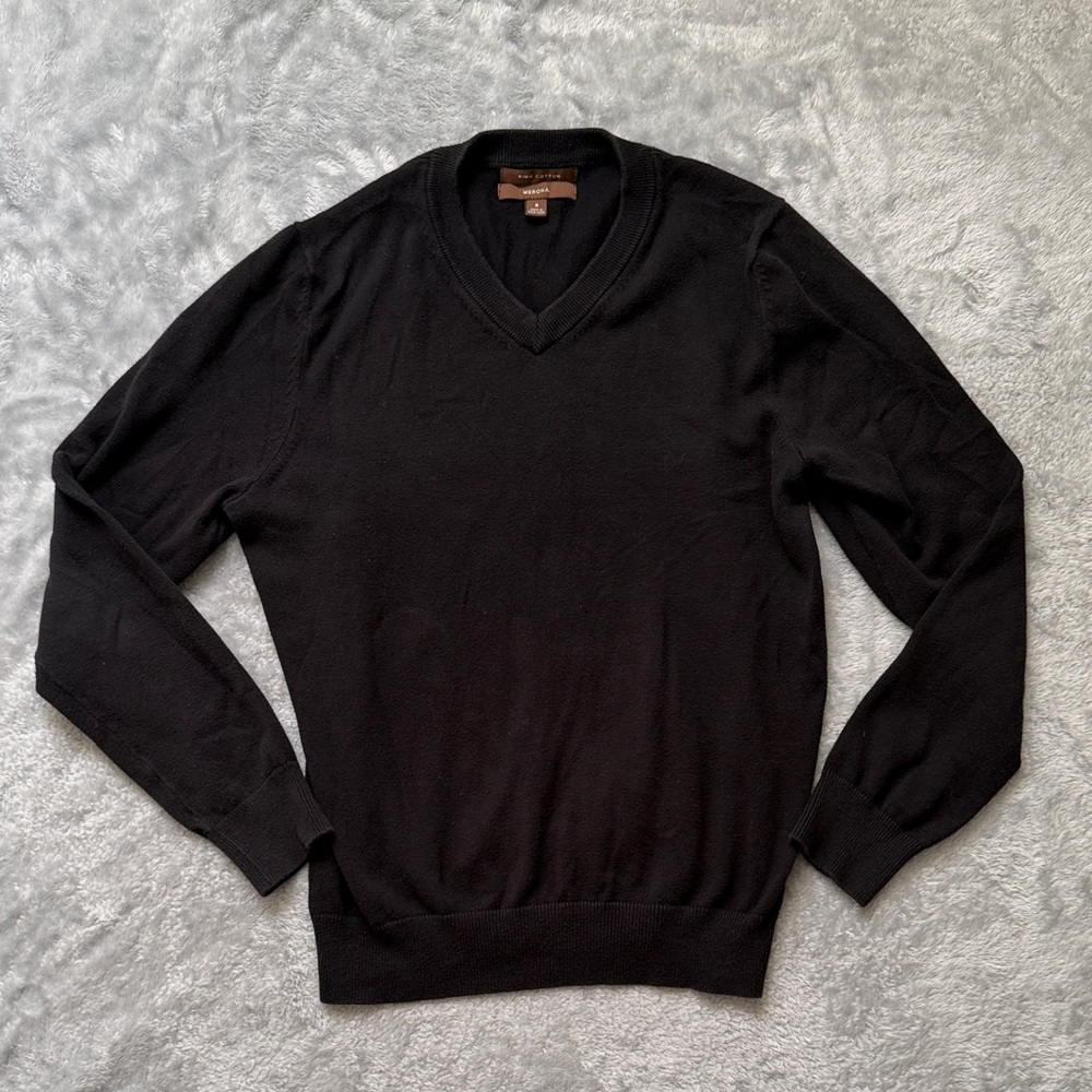 Merona Black Pima Cotton Sweater